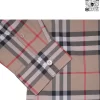 Áo Burberry like auth kẻ nhỏ dài tay mầu vàng be