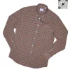 Áo Burberry dài tay kẻ nhỏ mầu vàng be hàng hiệu chính hãng