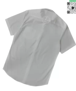 Áo Burberry mầu trắng cộc tay có túi ở ngực logo TB