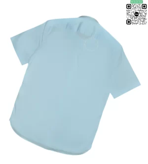 Áo Burberry mầu xanh da trời cộc tay hàng hiệu cao cấp