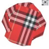 Áo sơ mi Burberry dài tay nam mầu đỏ