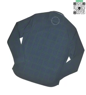 Áo sơ mi nam Burberry mầu xanh kẻ nhỏ dài tay hàng hiệu cao cấp