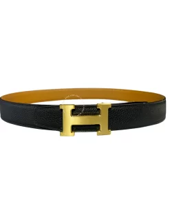 Dây nịt Hermès mầu vàng xước hàng hiệu cao cấp HMV4