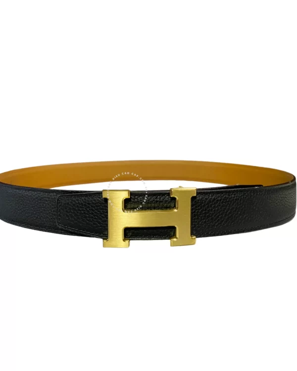 Dây nịt Hermès mầu vàng xước hàng hiệu cao cấp HMV4