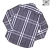 Áo Burberry nam dài tay mầu ghi kẻ cân hàng hiệu chính hãng