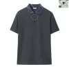 Áo Polo Burberry cao cấp nhập khẩu chuẩn mầu đen ghit check cổ