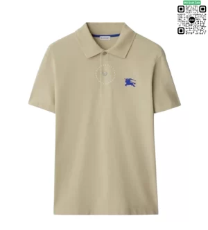 Áo Polo Burberry cổ vàng phong cách hiện đại hàng chuẩn 1 1