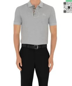 Áo Polo Burberry giá tốt chất lượng đảm bảo mầu ghi hàng hiệu