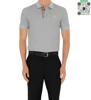 Áo Polo Burberry giá tốt chất lượng đảm bảo mầu ghi hàng hiệu