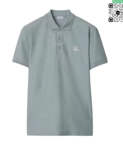Áo Polo Burberry nam phong cách lịch lãm mầu xanh nhạt