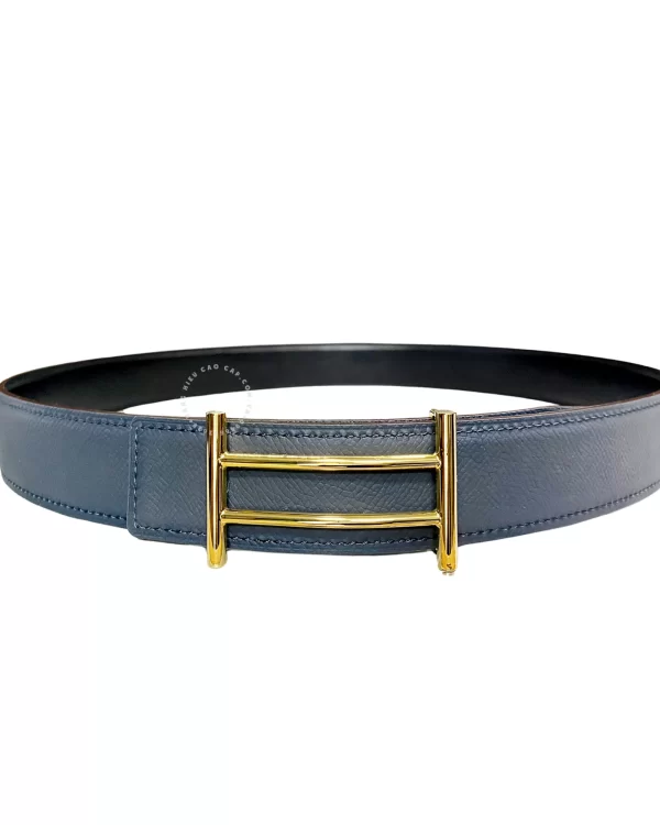 Dây nịt Hermès khóa vàng que đôi hàng hiệu chính hãng HMV8