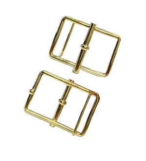 Mặt dây lưng Hermès H chính hãng mặt vàng hình chữ nhật.