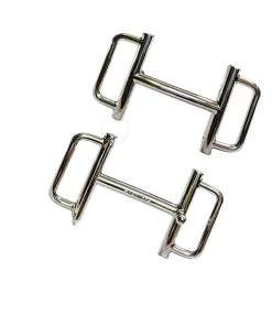 Mặt thắt lưng Hermès sang trọng khoá mầu trắng hàng cao cấp