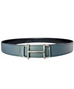 Thắt lưng Hermès sang trọng khoá mầu trắng hàng cao cấp