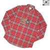 Áo sơ mi nam Burberry mầu đỏ kẻ nhỏ hàng hiệu cao cấp