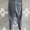 Quần Âu Dior Hàng Hiệu Cao Cấp Màu Ghi